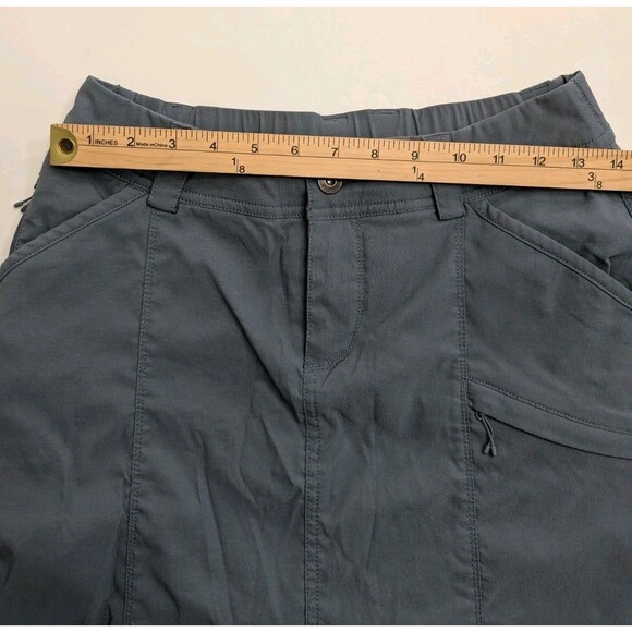 Duluth Trading Company Women's Dry on the Fly Skort Blue Size 4 - Picture 6 of 12